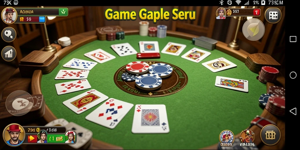 Gameplay seru dari 73K dengan pemain yang bersaing.
