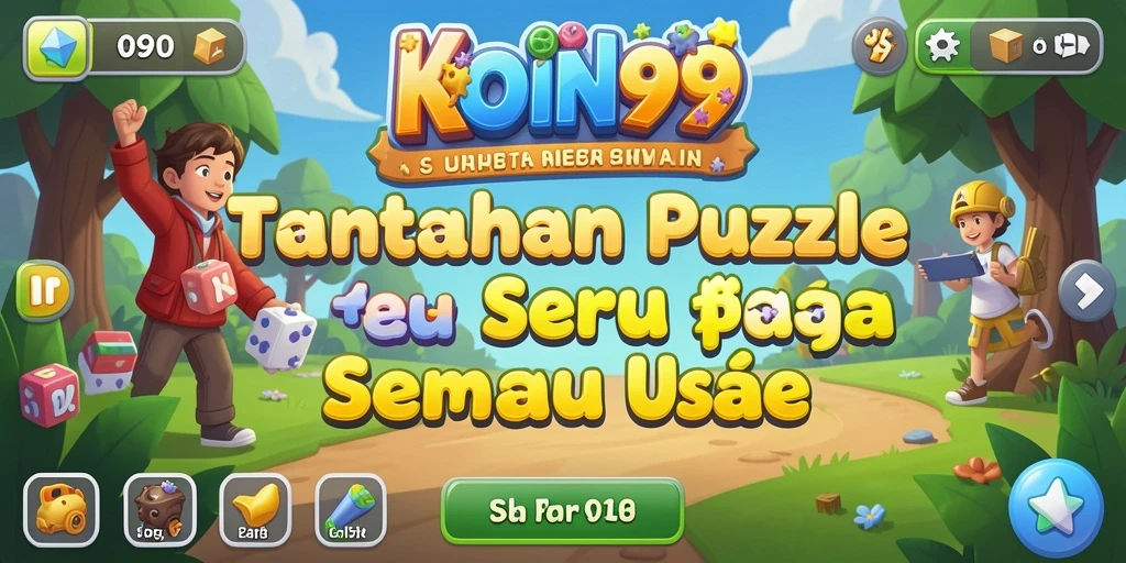 Tampilan gameplay KOIN99 yang menantang dan seru.