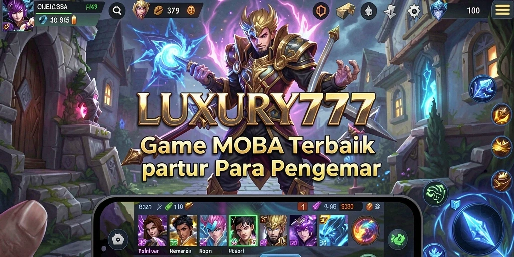 Gameplay seru di LUXURY777 menampilkan pertarungan epik antara para hero.