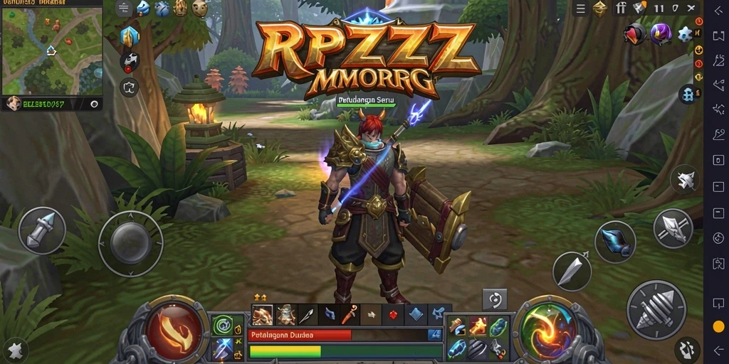 Menampilkan gameplay seru dan interaktif di RPZZZ.