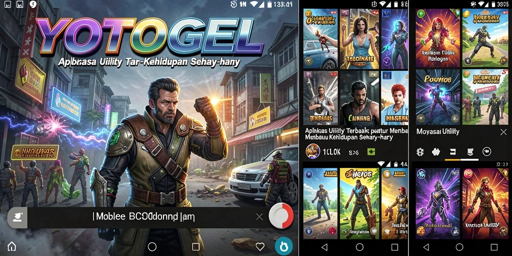 Tampilan antarmuka YOTOGEL yang bersih dan fungsional.